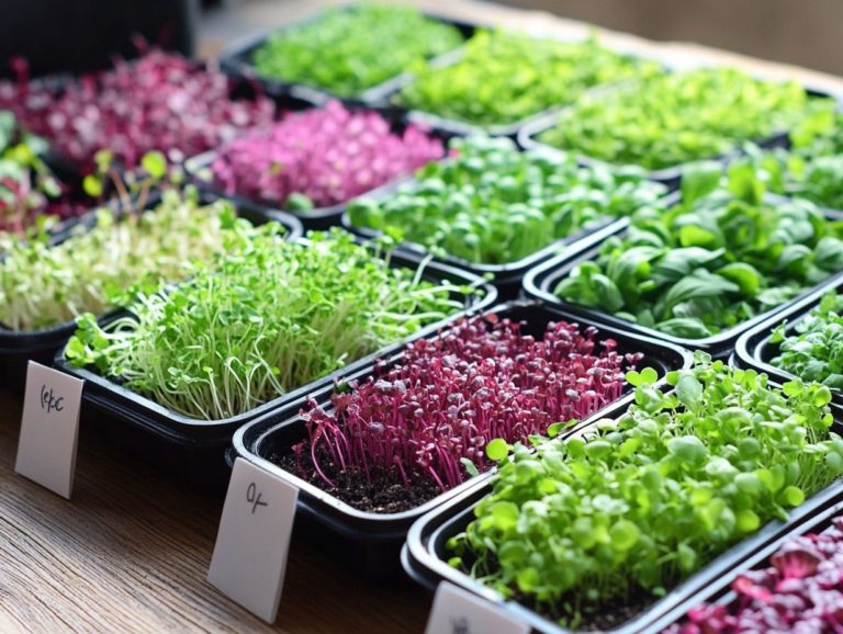 How to Identify Edible Microgreens?