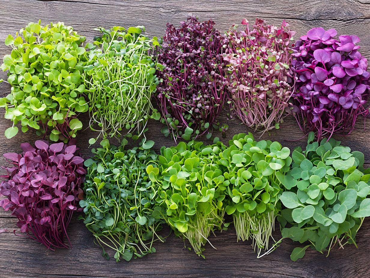 Growing and Caring for Microgreens