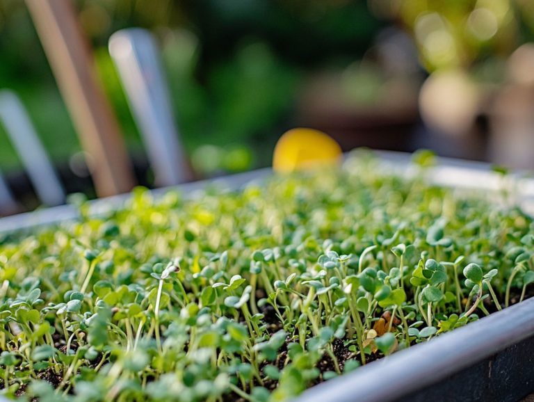 How to Identify When Microgreens Are Overripe