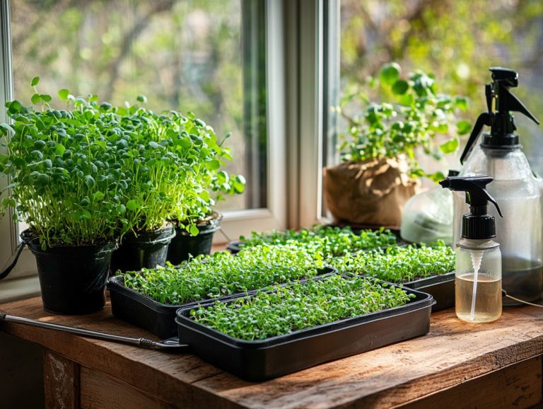 How to Maintain Your Microgreen Equipment