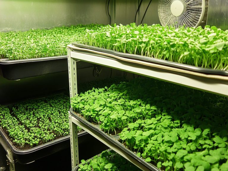 How to Optimize Airflow for Microgreens