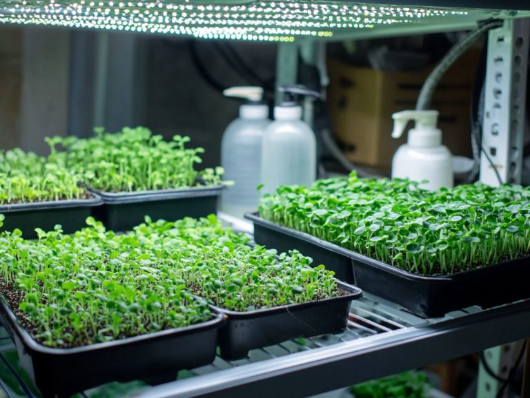 How to Optimize Your Microgreen Setup