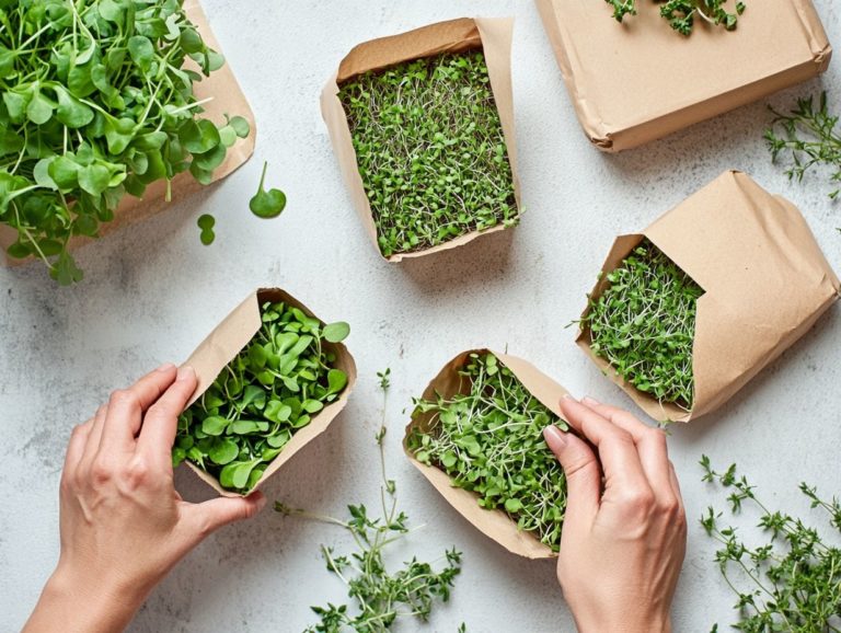 How to Package Microgreens for Fresh Delivery