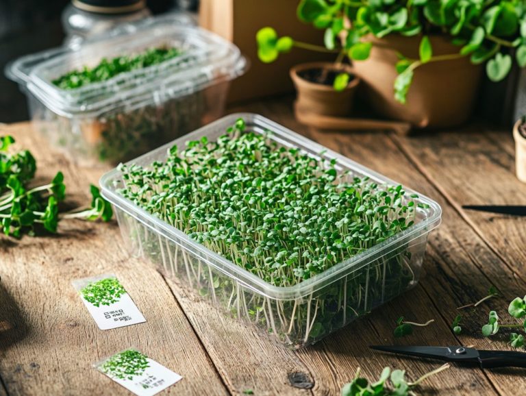 How to Package Microgreens for Sale