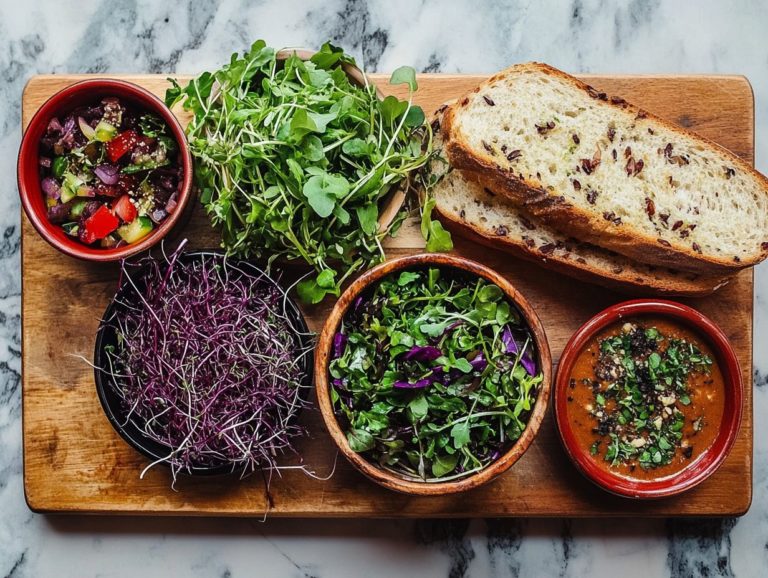 How to Pair Microgreen Varieties with Dishes