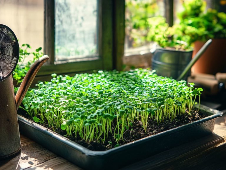 How to Prevent Mold in Microgreen Growth?