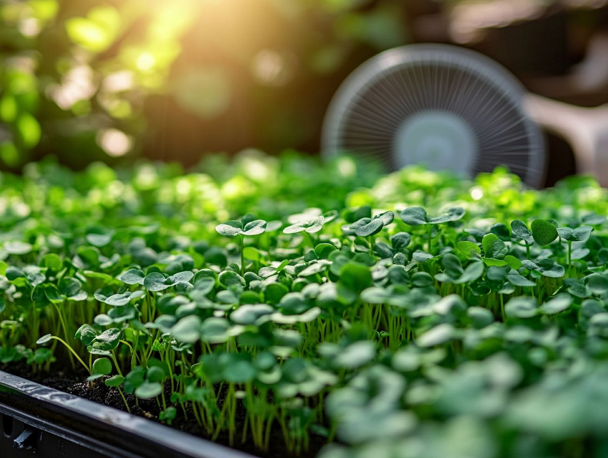 Preventing Mold Growth in Microgreens