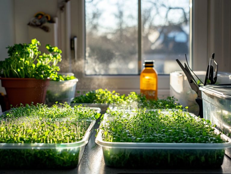 How to Prevent Spoilage in Microgreens