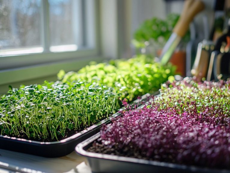 How to Start Growing Microgreens?