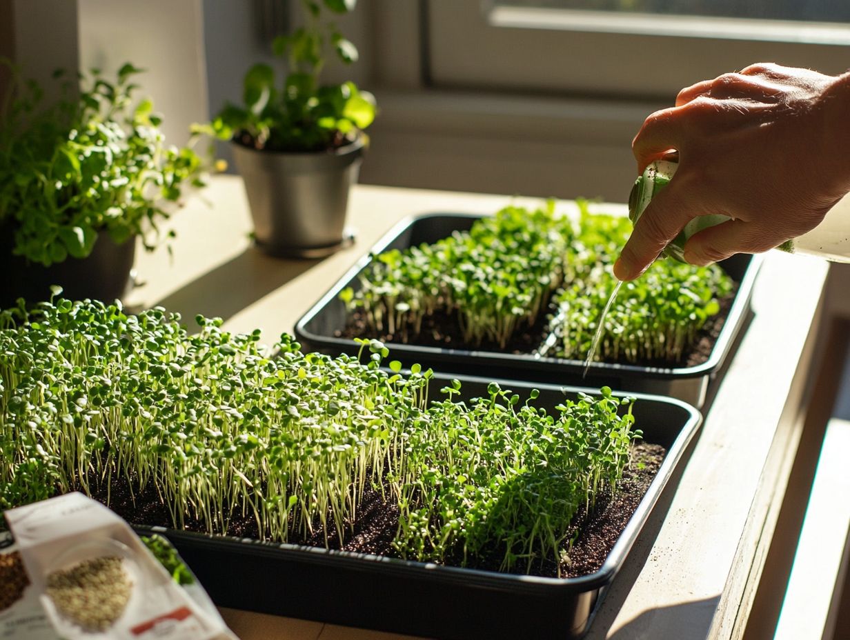 Essential Tools and Materials for Microgreens