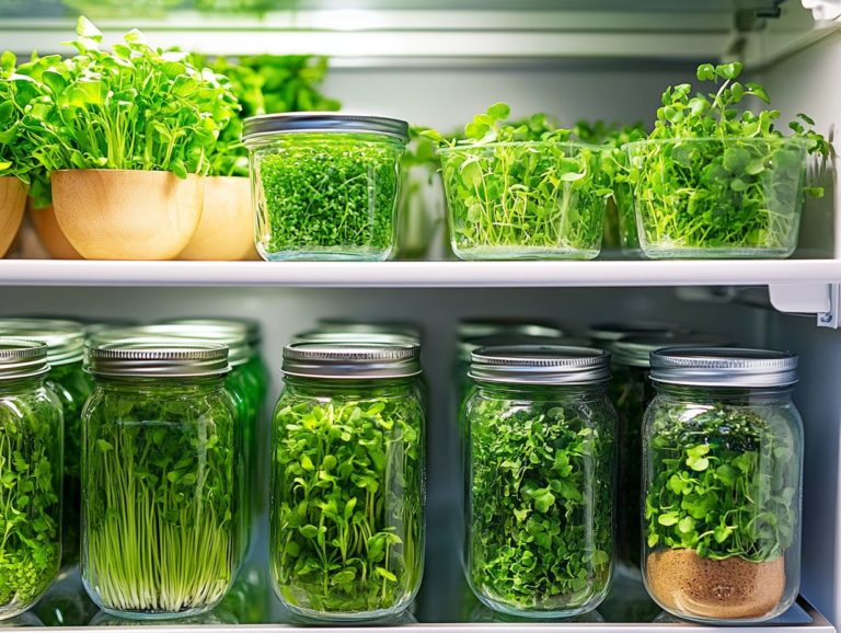 How to Store Microgreens for Maximum Freshness