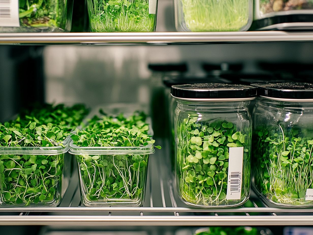 How to Extend the Shelf Life of Microgreens