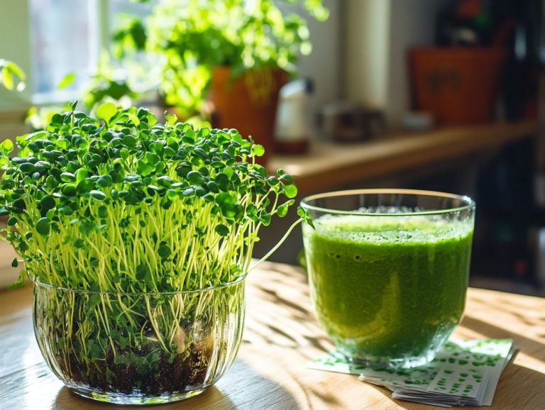 How to Store Microgreens for Smoothies