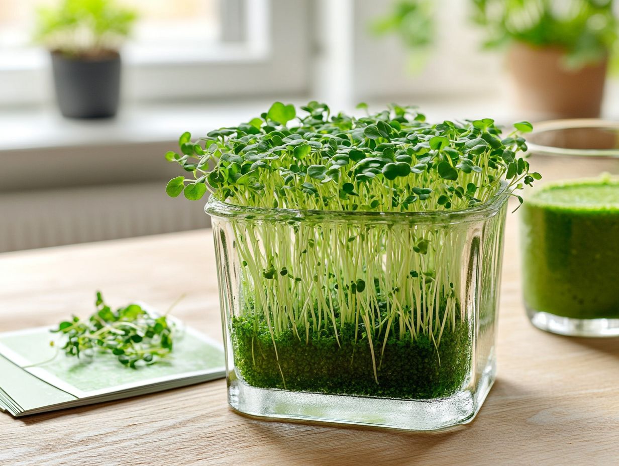 Proper Storage of Microgreens