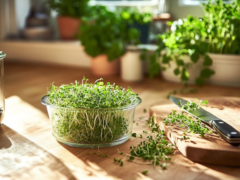 How to Store Microgreens for Smoothies