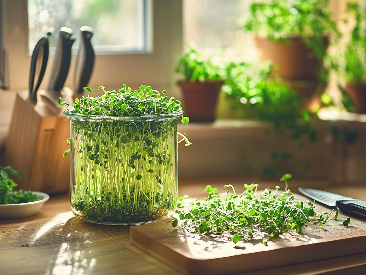 Storing microgreens for smoothies: methods and tips