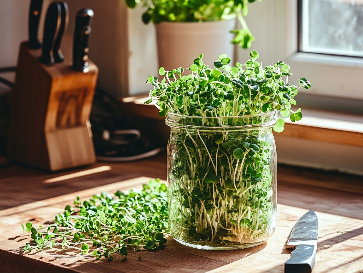 How to Choose and Store Microgreens