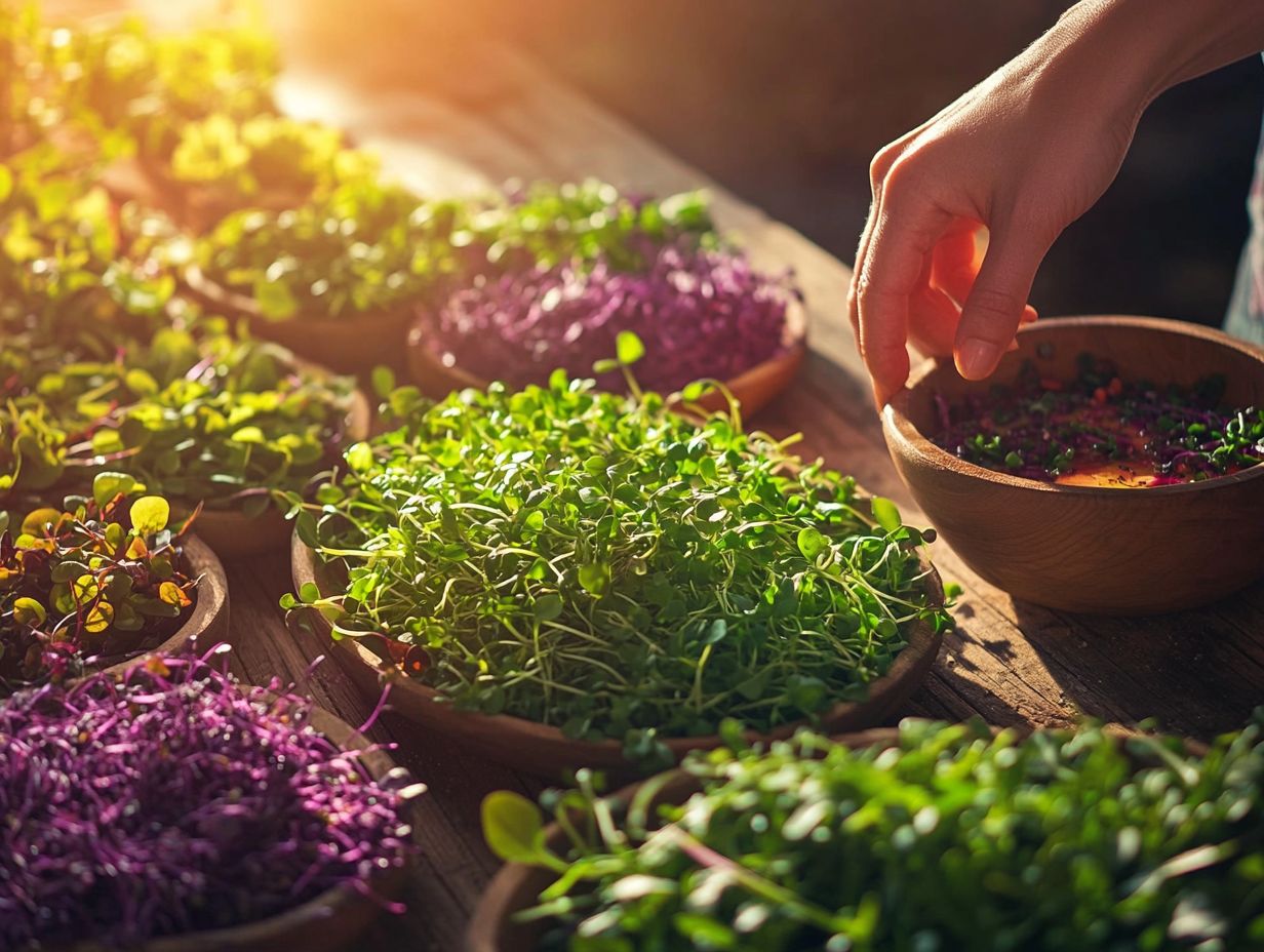 How to Incorporate Microgreens into Your Diet