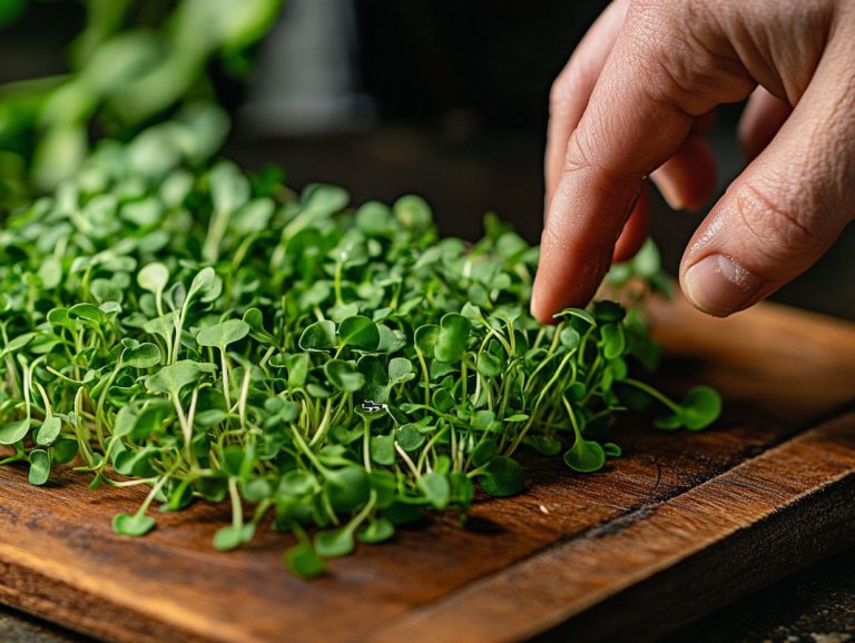 How to Tell if Microgreens Are Fresh