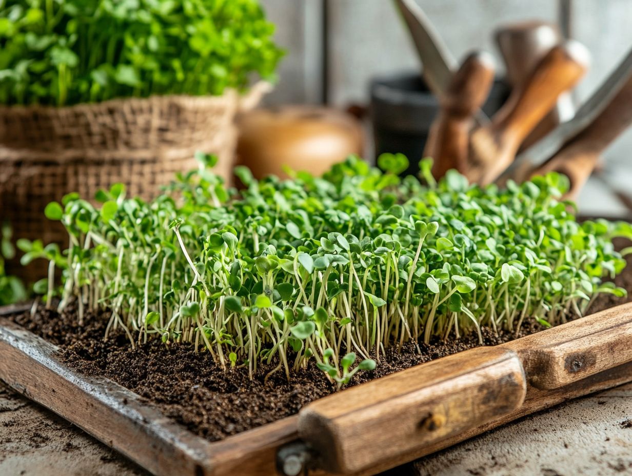 Troubleshooting Microgreen Growth Issues