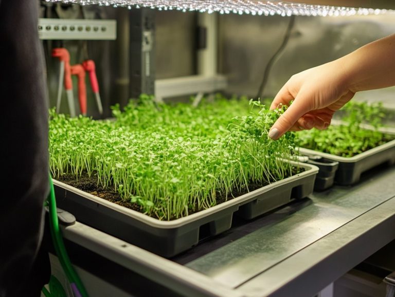 How to Use Hydroponics for Microgreens