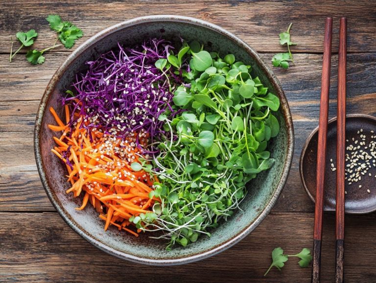 How to Use Microgreens in Asian Cuisine?