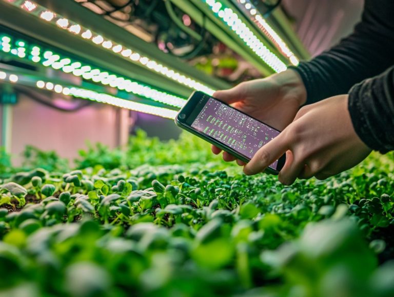 How to Use Technology in Microgreen Growing