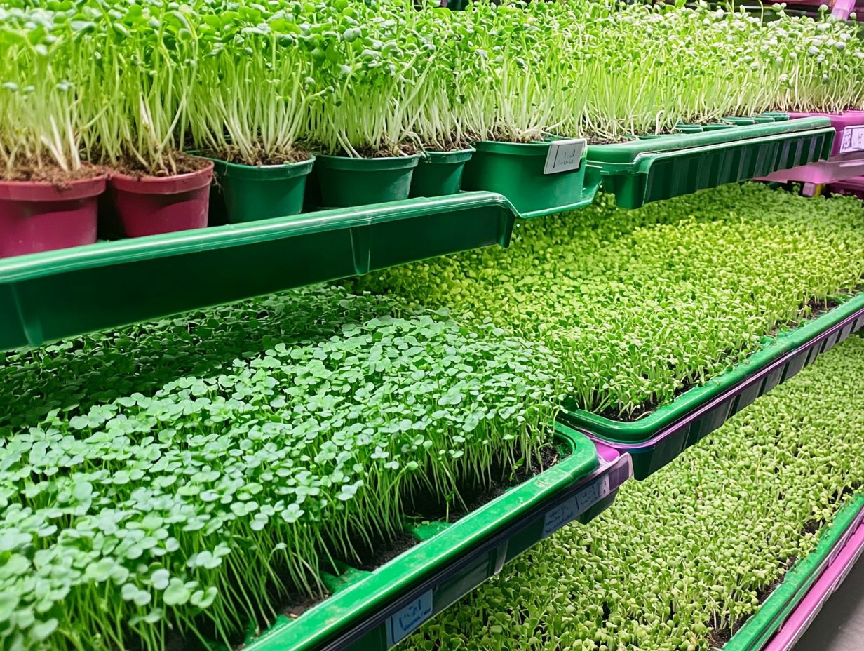 Discover the Secrets to Thriving Hydroponic Microgreens