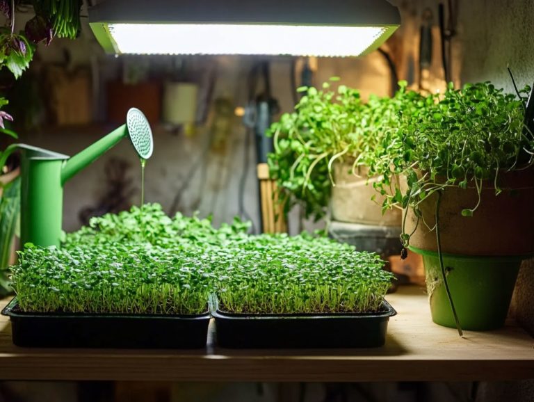 Microgreen Growing: The Best Indoor Equipment