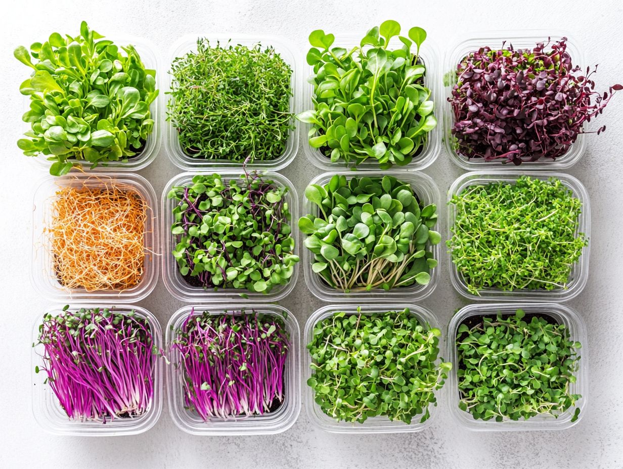 Choosing the Right Microgreen Varieties