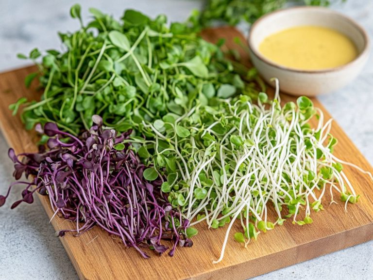 Microgreen Varieties and Their Culinary Uses