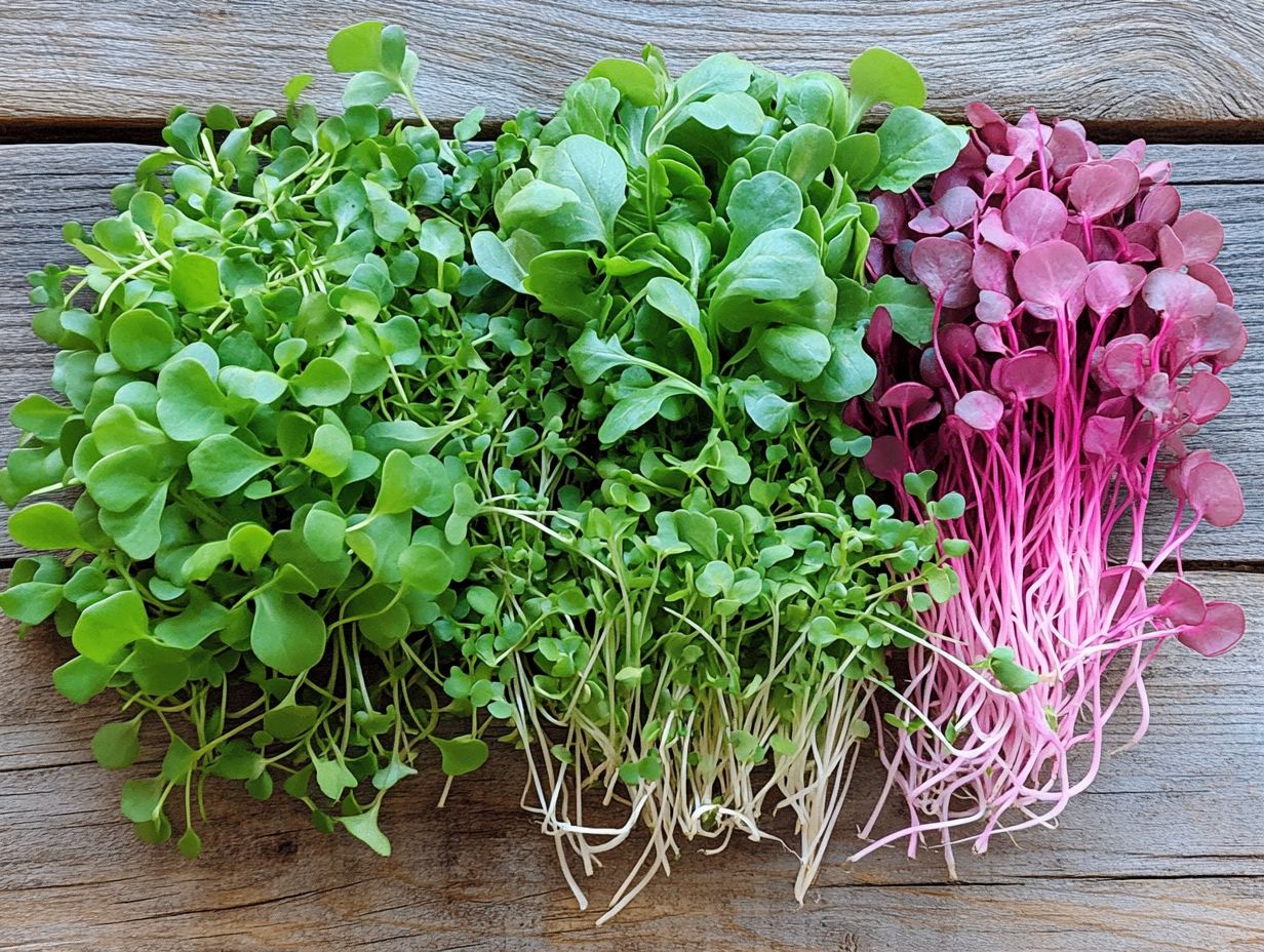 Incorporating Microgreens into Menu Planning