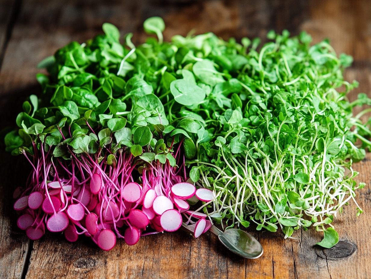 Popular Microgreen Varieties