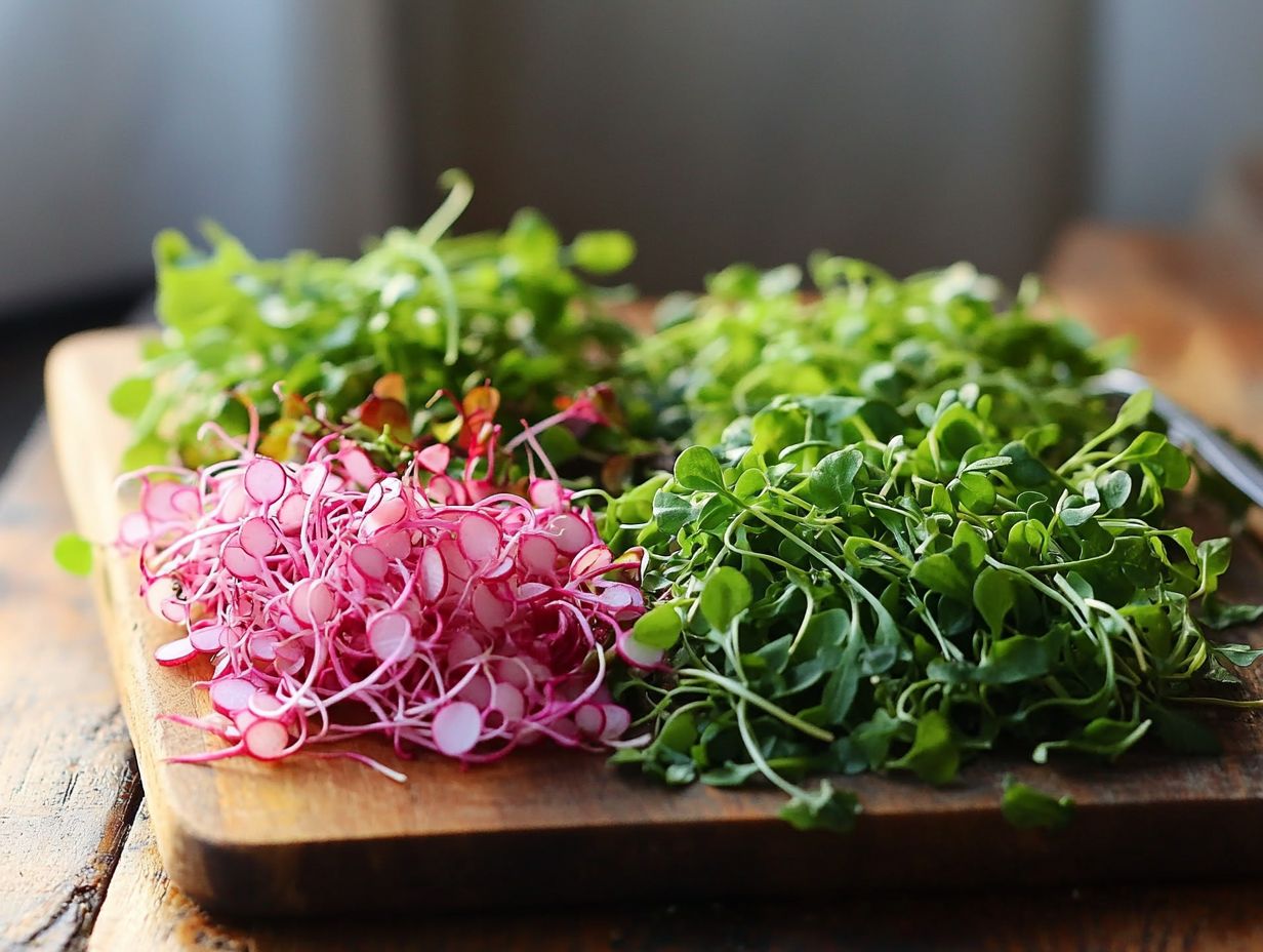 Growing and Harvesting Microgreens