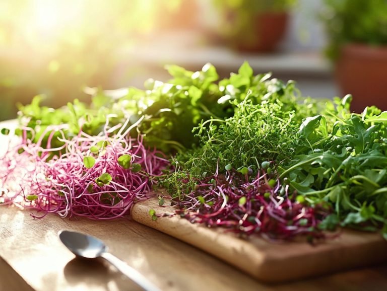 Microgreen Varieties: Taste and Flavor Guide