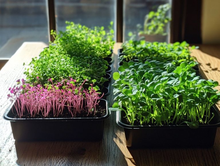 Microgreen Varieties That Enhance Your Garden