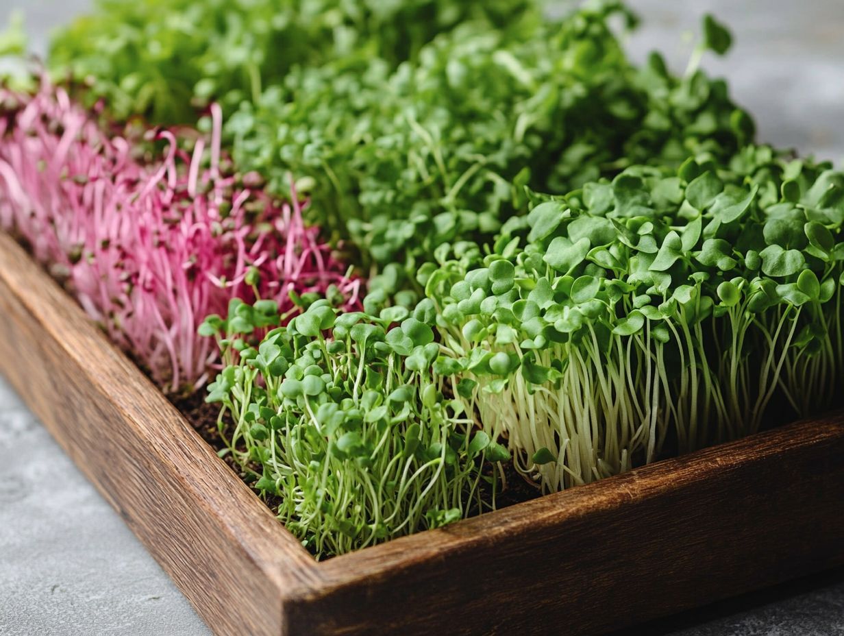 Factors Affecting Microgreen Growth