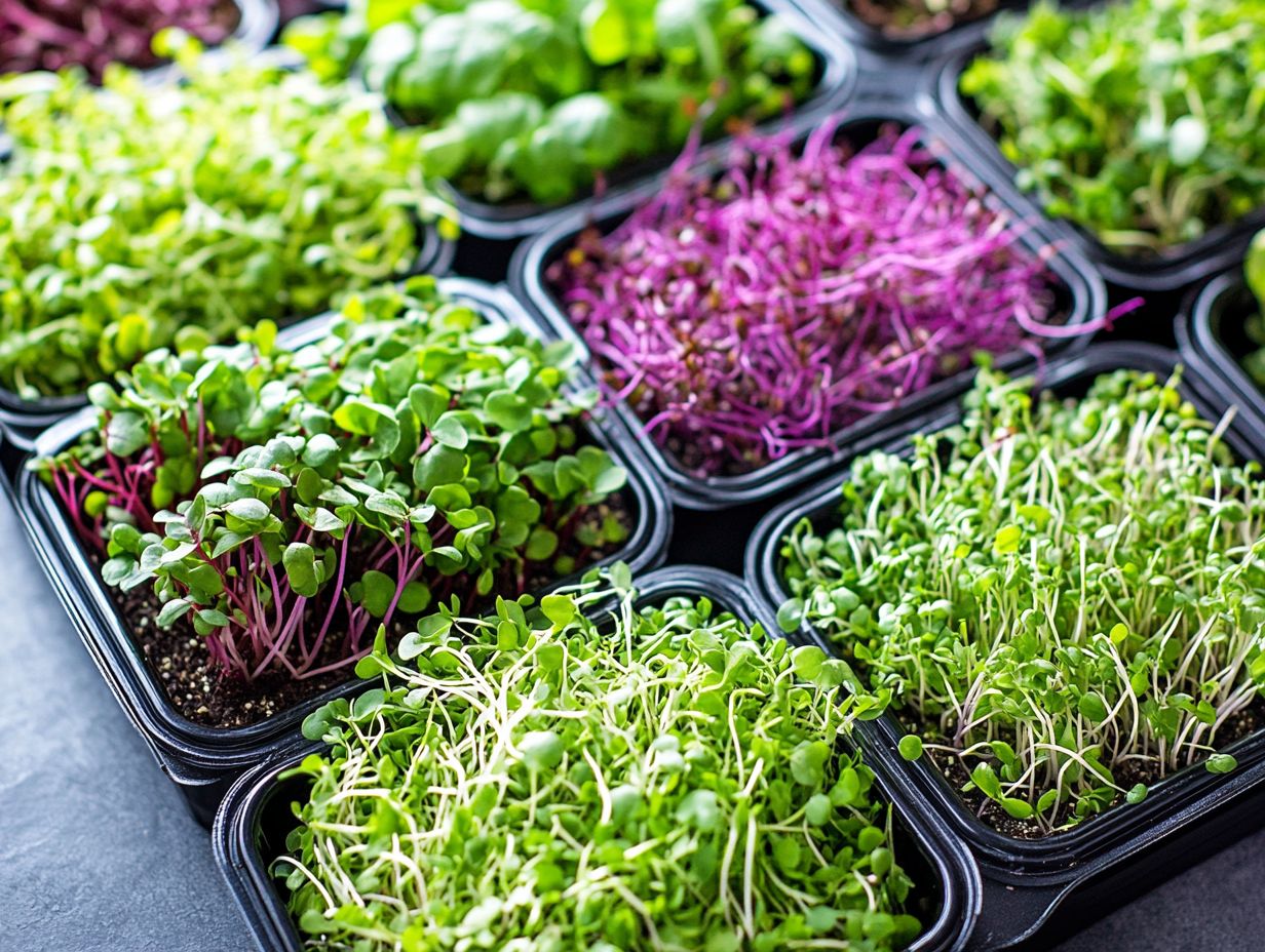 Growing Microgreens at Home