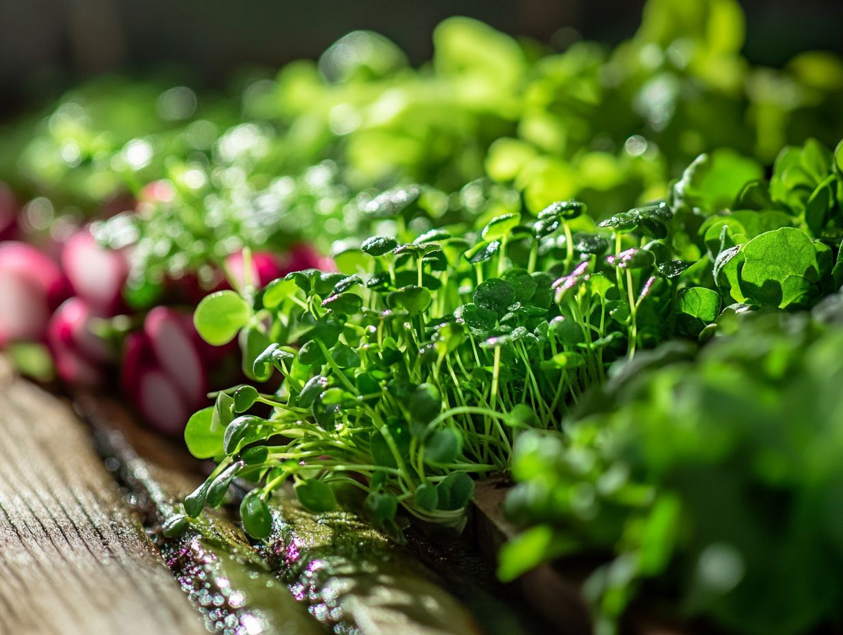 Image of microgreens