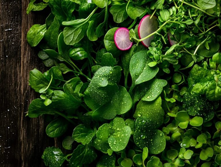 Microgreens: A Natural Source of Nutrients