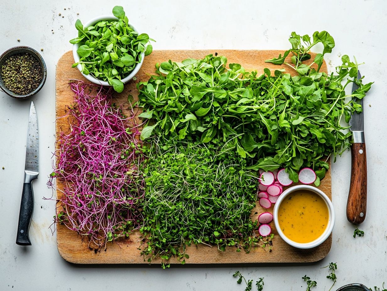 Nutritional benefits of microgreens