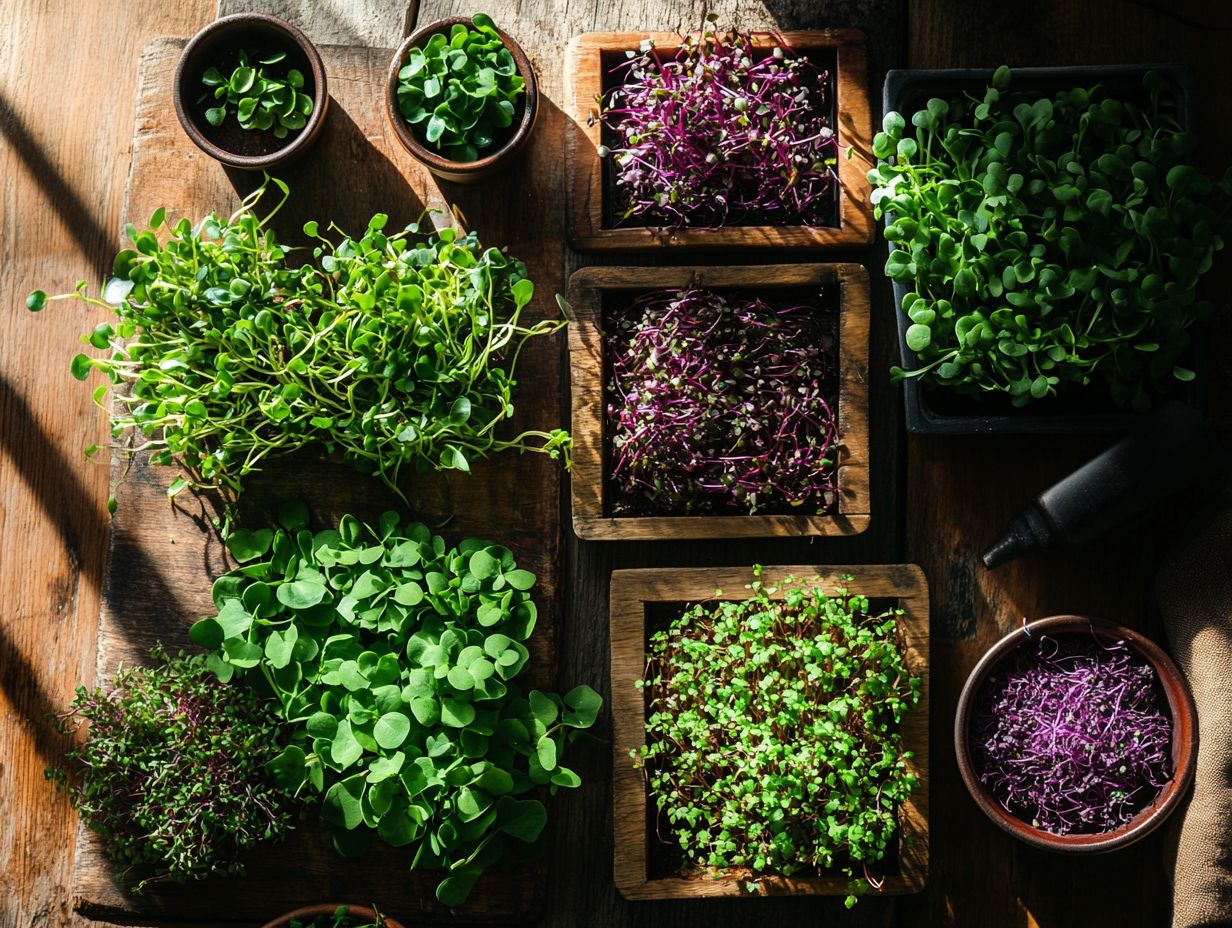 Delicious and Nutritious Microgreens in Meals