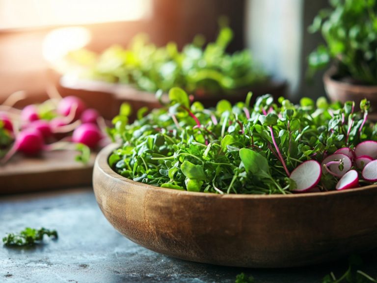 Microgreens for a Healthier Lifestyle