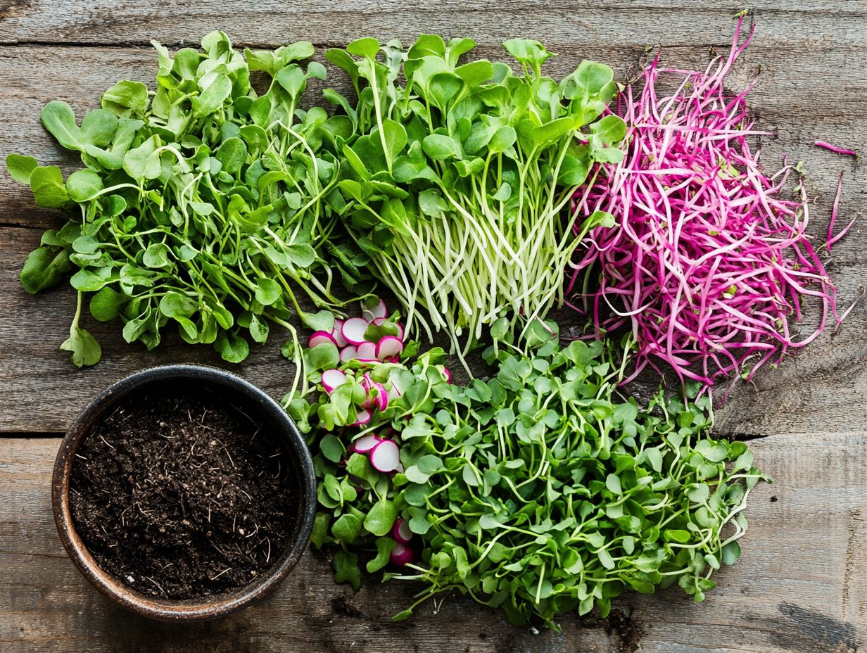 1. What are microgreens and how can they enhance nutrient absorption?