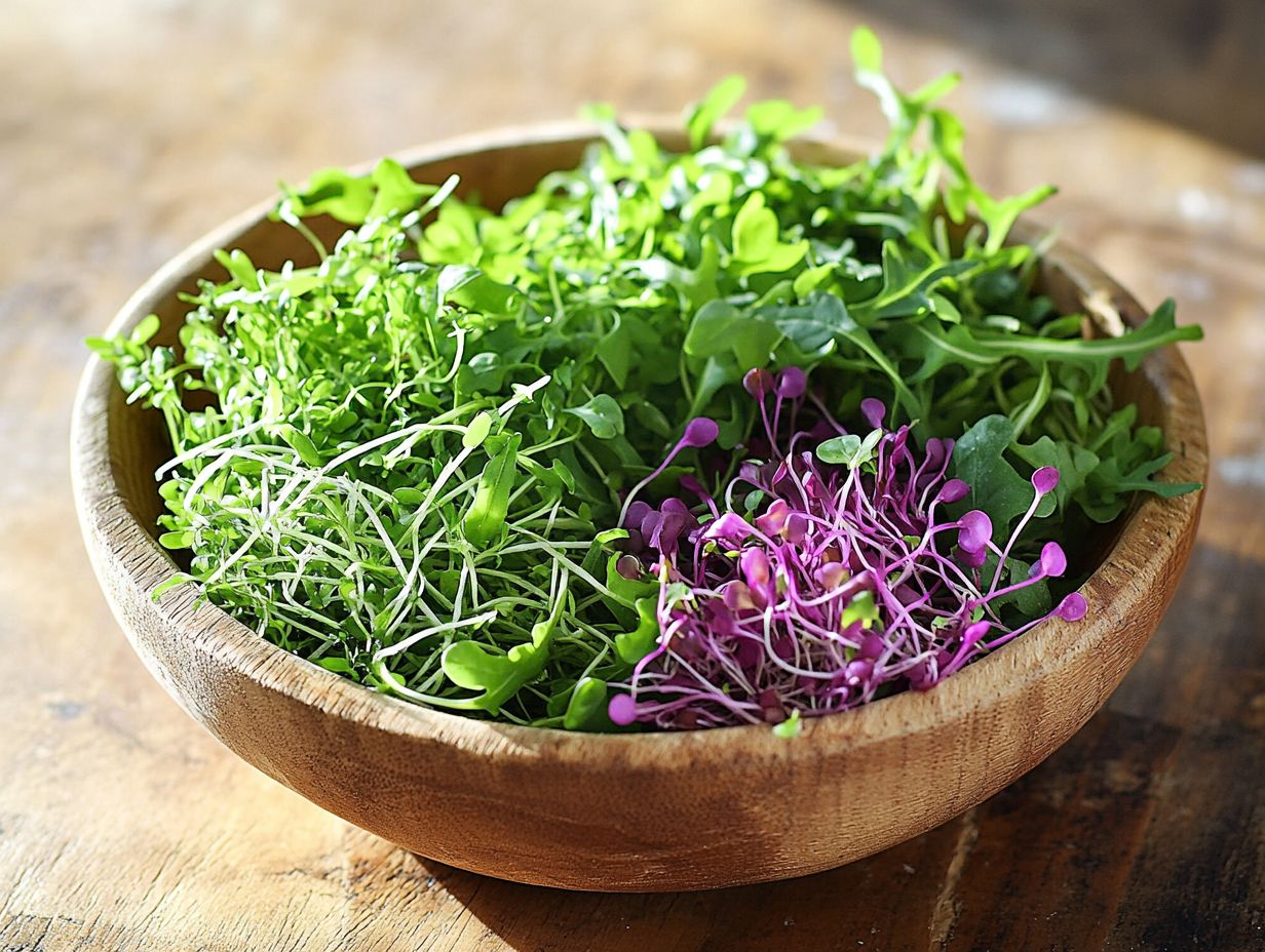 Benefits of Incorporating Microgreens into Your Diet