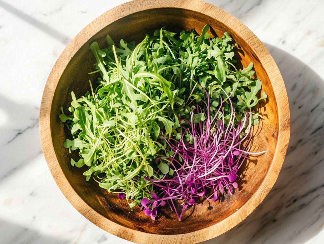 What are microgreens?