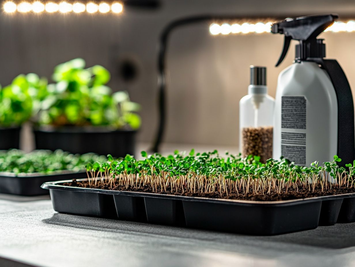 What Are the Benefits of Using This Equipment for Microgreen Cultivation?