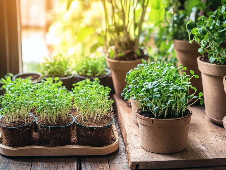 Soil Alternatives for Microgreen Growing