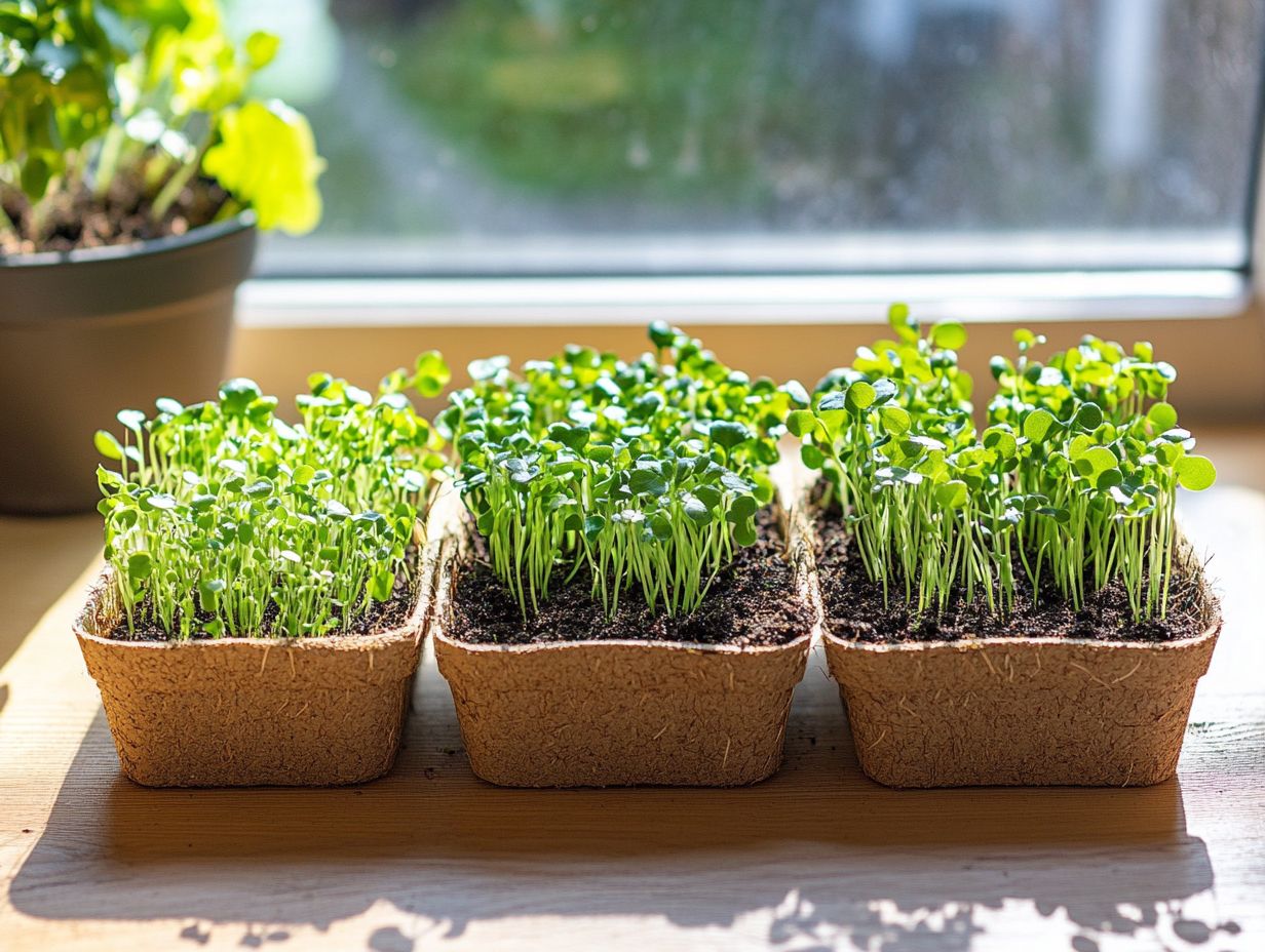 Hydroponic Options for Microgreens