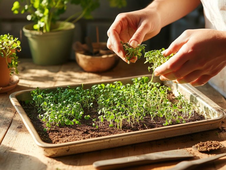 Step-by-Step Guide to Sowing Microgreens